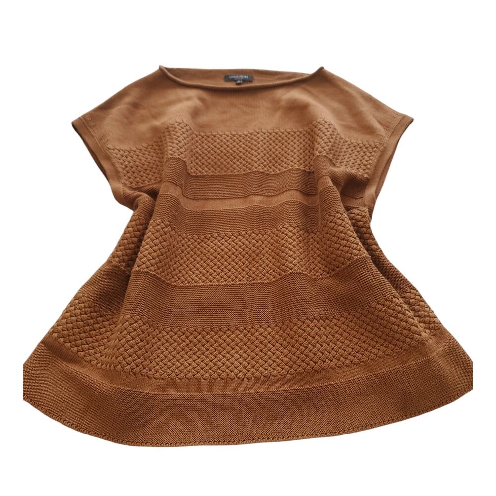 Lafayette 148 NY Brown Knitted Women's Top